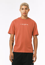 Buffalo David Bitton Trove Men’s Americana Graphic Tee COLOR Mineral Red 