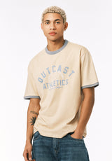 Buffalo David Bitton Korry Men’s Outcast Athletics Graphic Tee COLOR Boulder 