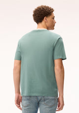 Buffalo David Bitton Tareo Men's Run Wild Graphic Tee, North Atlantic 