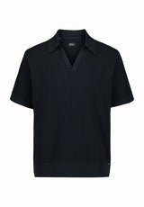Buffalo David Bitton Wotex Men’s Short Sleeve Sweater Polo COLOR Midnight Blue 