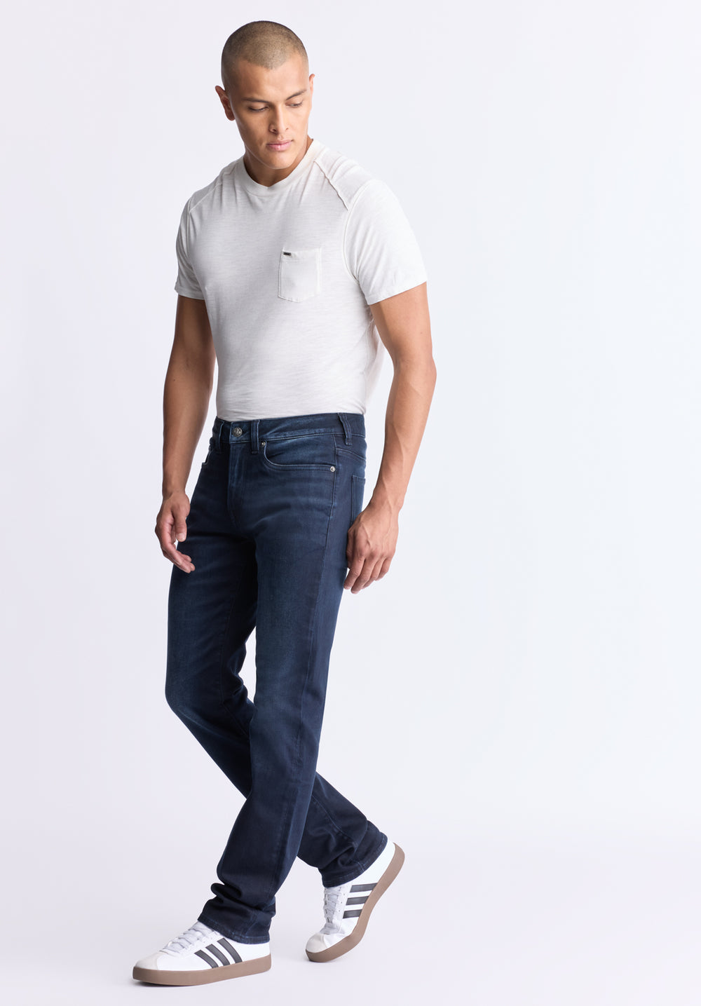 Straight Six Men's Jeans, Dark antique blue – Buffalo Jeans