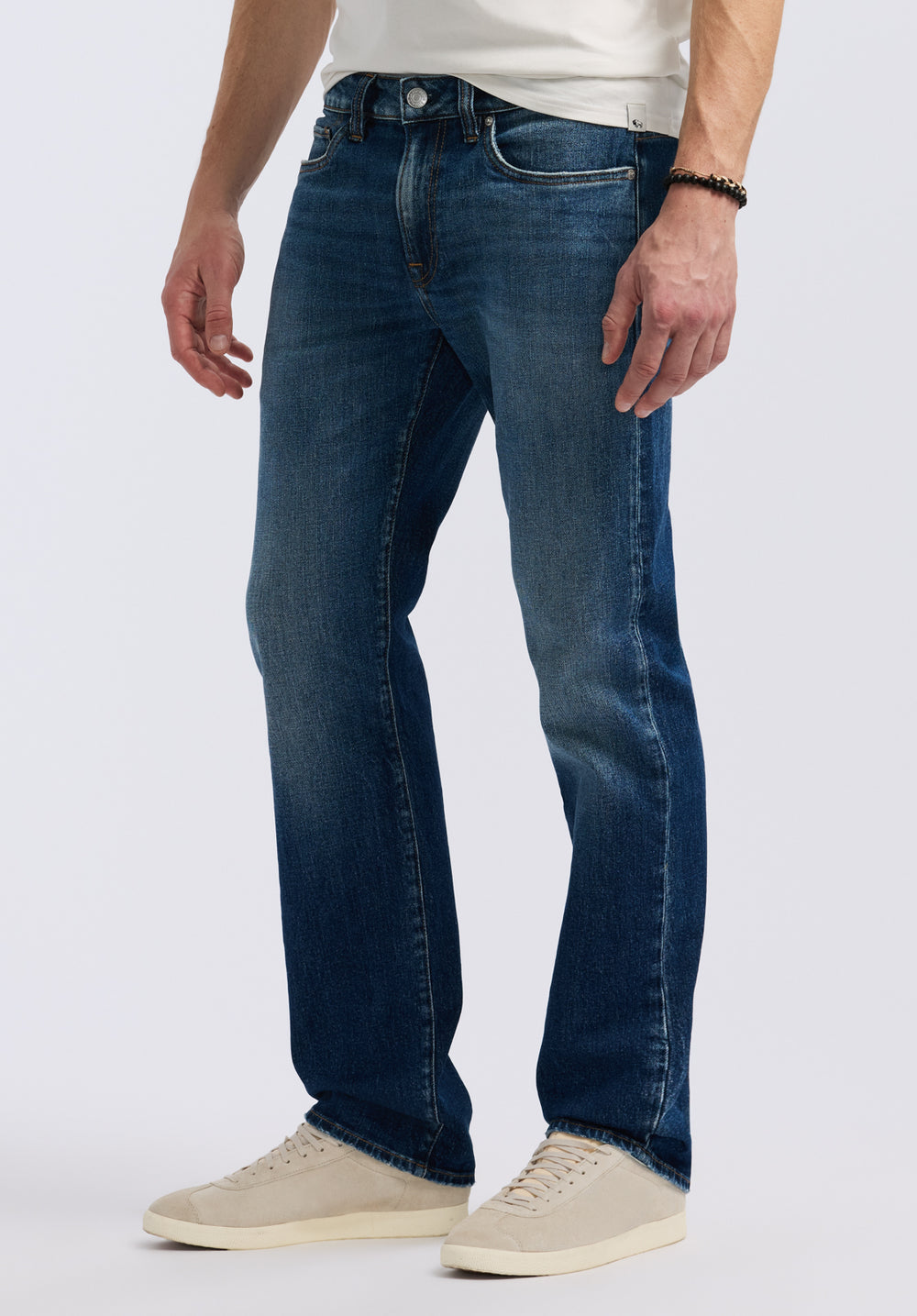 Mens Denim Indigo Jeans Buffalo Six Jeans Straight Six Men's Jeans