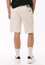 Relaxed Straight Dean Men's Freedom Flex Shorts, Vanilla White - BM26067