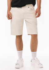 Relaxed Straight Dean Men's Freedom Flex Shorts, Vanilla White - BM26067