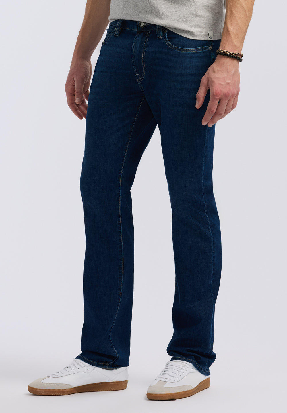パンツ FEELS STANDARD STRAIGHT DENIM INDIGO Six Men's Straight Jeans, Authentic Worked – Buffalo Jeans