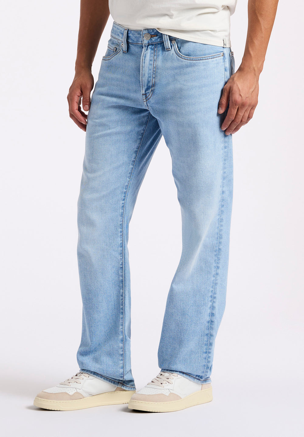 Relaxed Straight Driven Men's Jeans, Light Blue – Buffalo Jeans