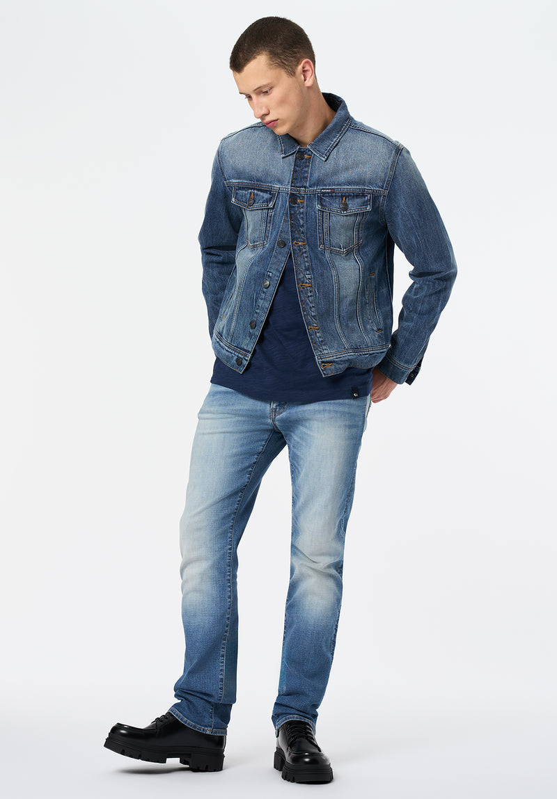 Buffalo David Bitton Men's Vintage-Style Long-Sleeve Jacket - INDIGO - Size XL Buffalo David Bitton Men's Vintage-Style Long-Sleeve Jacket - INDIGO - Size XL
