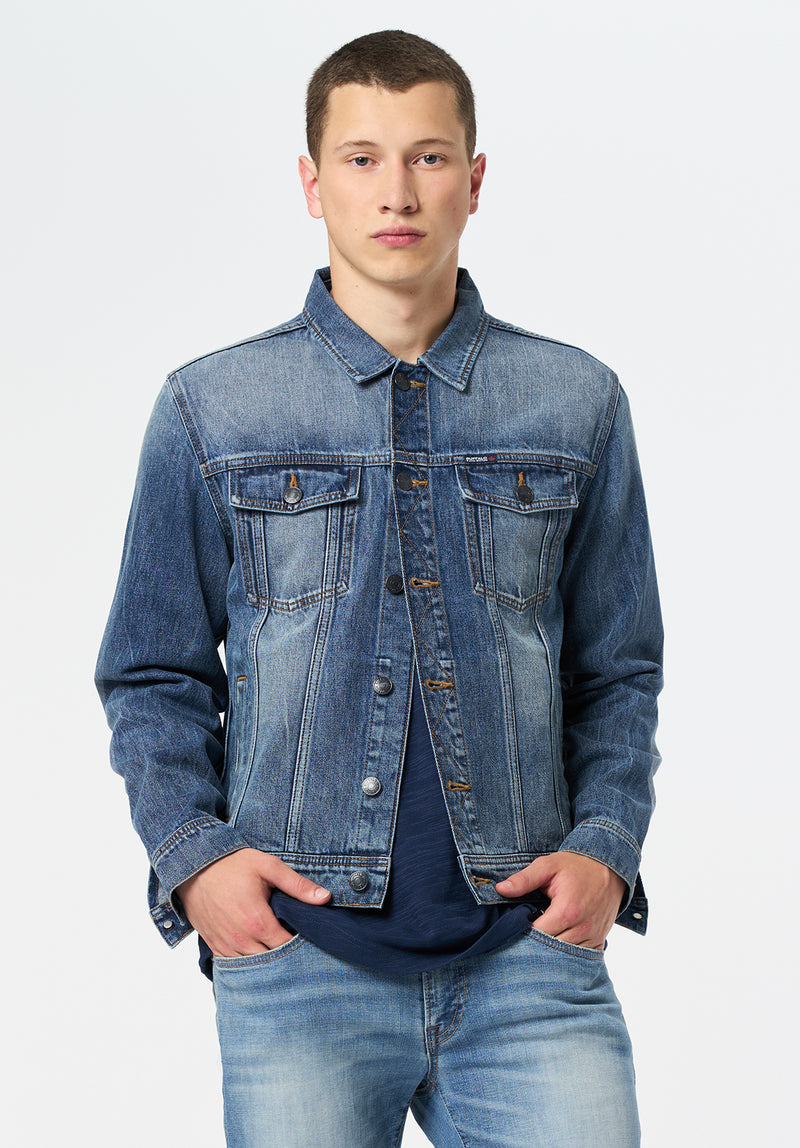 Joe Men's Denim Jacket color INDIGO