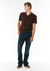 Slim Boot King Men's Jeans, Antique Sanded Indigo - BM26113