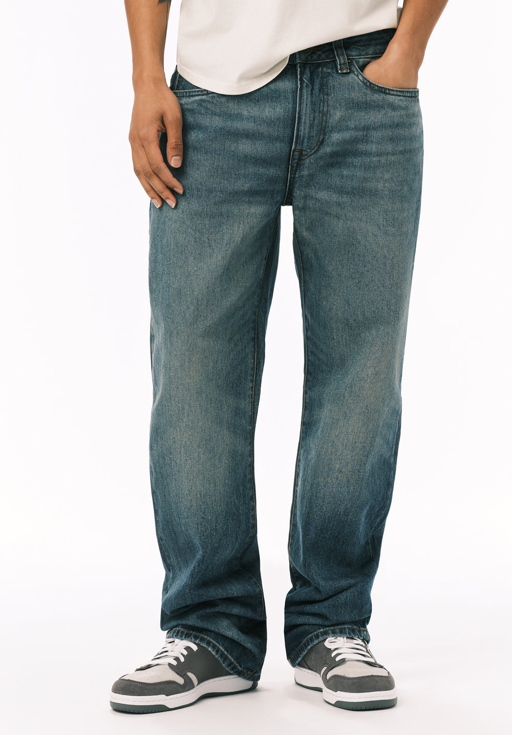 Ruffer Men's Easy Fit Jeans, Dirty Vintage – Buffalo Jeans