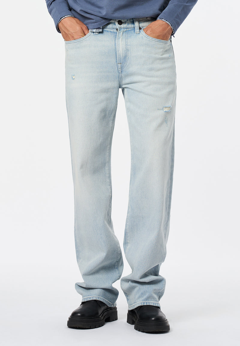 Ruffer Men's Easy Fit Jeans, Vintage Bleach - BM26137