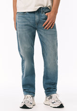 Buffalo David Bitton Relaxed Straight Driven Men’s Jeans Whiskered and Crinkled 