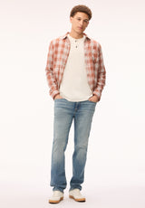 Buffalo Men Jeans Navy Denim Denim Pants Stretch 