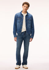 Buffalo Men Jeans Navy Denim Denim Pants Stretch 