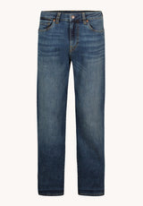 Buffalo Men Jeans Navy Denim Denim Pants Stretch 