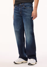 Buffalo Men Jeans Navy Denim Denim Pants Stretch 