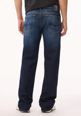Buffalo Men Jeans Navy Denim Denim Pants Stretch 