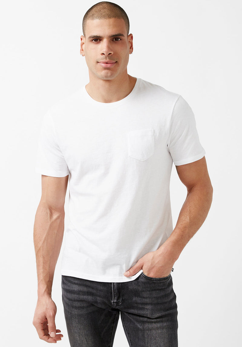Naimop White Jersey T-Shirt - BPM13887