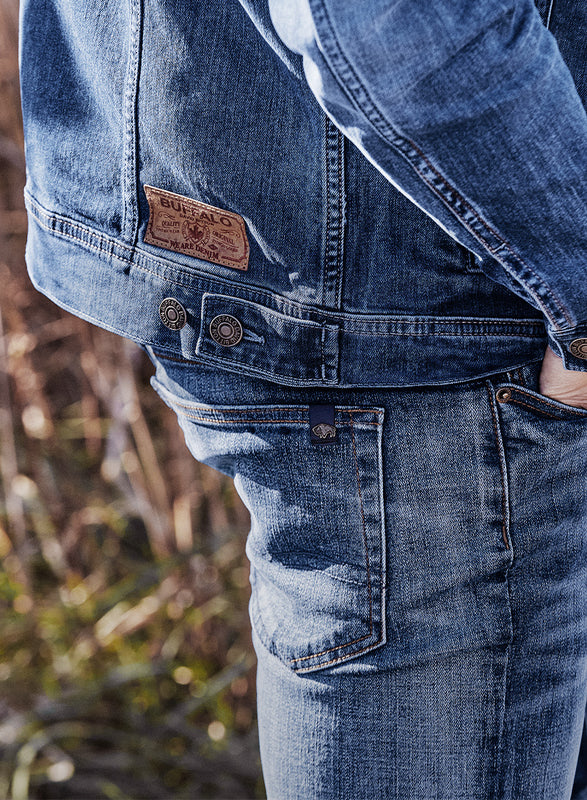 Buffalo Buffalo David Bitton Mens Driven-X Relaxed Straight Fit