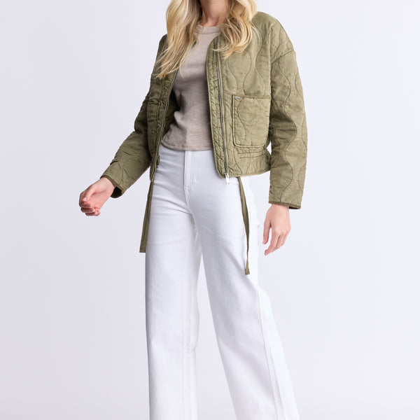 ジャケット・アウター CuLLt Monotone Keyhole Cropped Blouson WOMENS COLUMBIA PIKE LAKE II CROPPED JACKET 2051361
