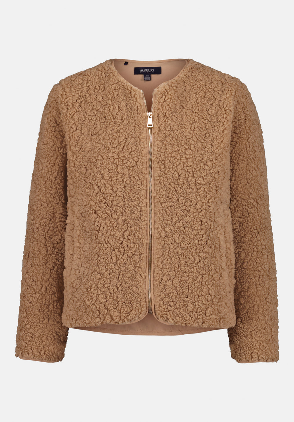 ジャケット・アウター GIUNON drawstring fleece zip-up jacket GIUNON（ジウノン）の「drawstring fleece zip-up jacket / ドロスト