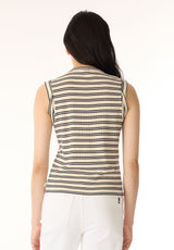 Buffalo Women Tops White Knit Tees Short Sleeve 