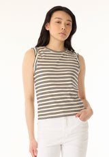Buffalo Women Tops White Knit Tees Short Sleeve 