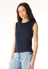 Elayne Women’s Sleeveless Top, Navy - KT0191P