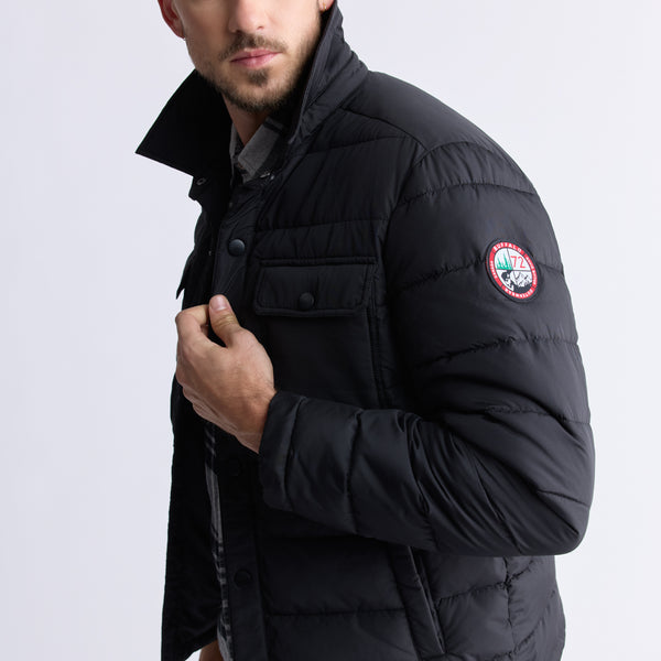 Aiden Quilted Button-Front Jacket – Buffalo Jeans