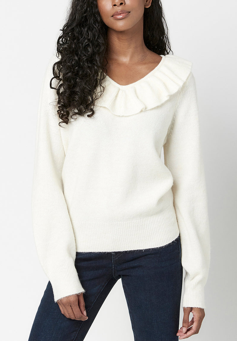 Ruffled & Relaxed Marianne Sweater - SW0533F