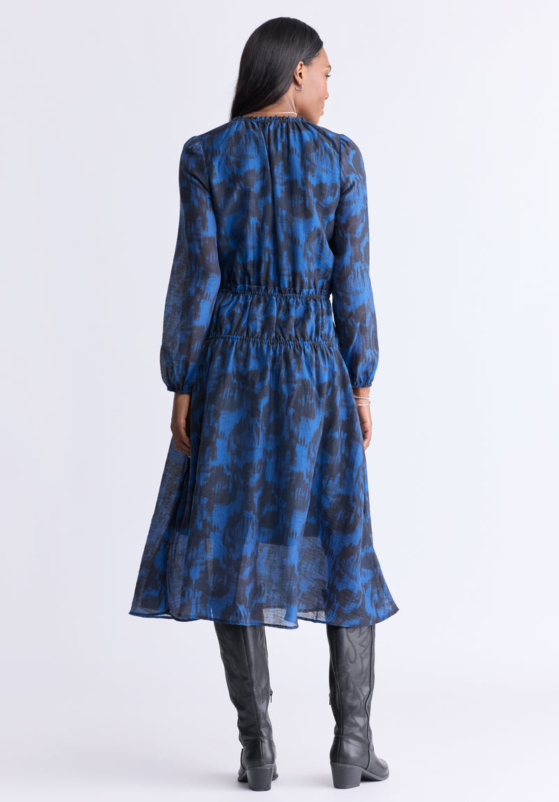 casual long sleeve midi dress Women Autumn Chiffon Red Blue Maxi Dresses : Clothing, Shoes & Jewelry Black maxi dress with sleeves Virlen Womens Long Sleeve Printed
