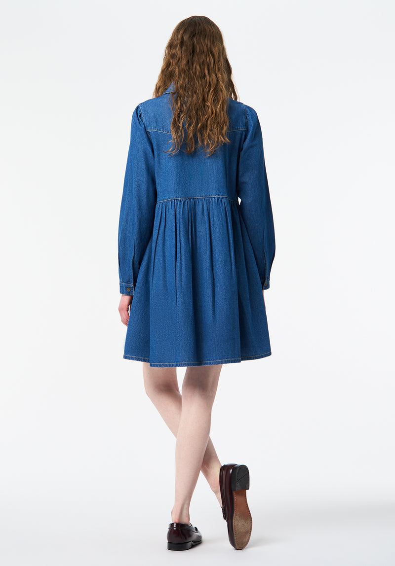 Buffalo Jeans Women's Gracelynn Denim Shirt Dress, True Blue Buffalo Jeans Women's Gracelynn Denim Shirt Dress, True Blue