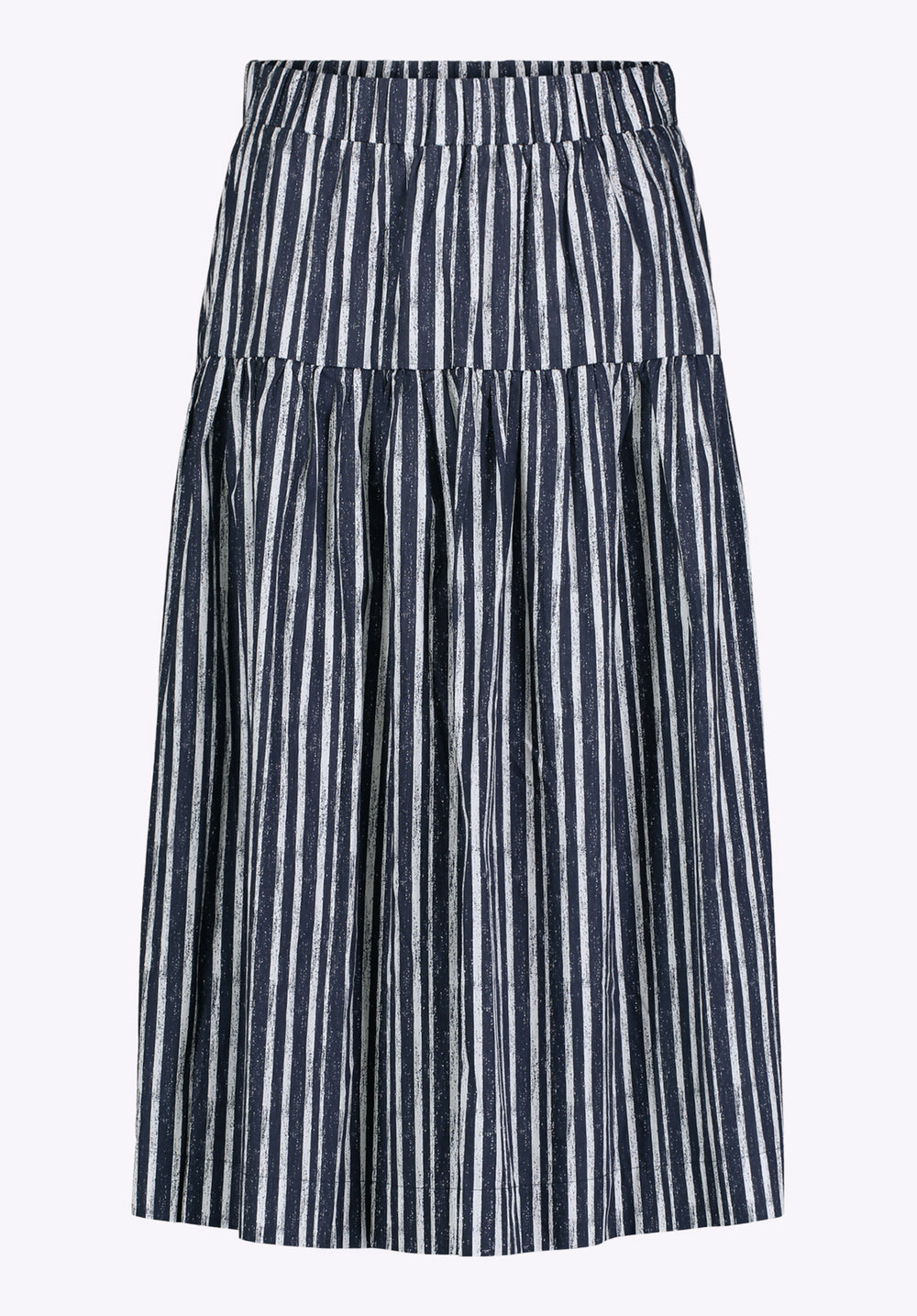 Lupita Striped Tiered Midi Skirt – Buffalo Jeans