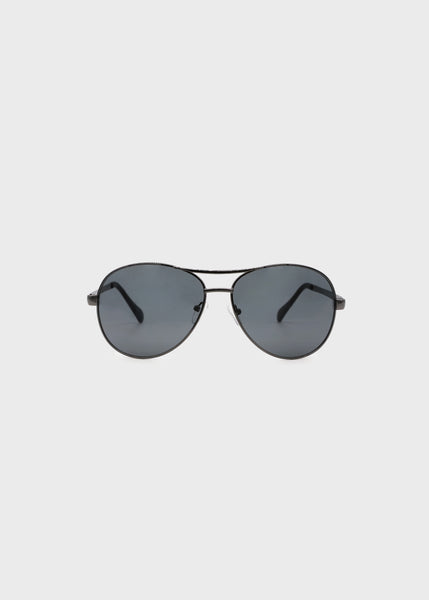 Buffalo David Bitton Aviator Sunglasses With Dark Grey Lens  - B0001SDGN  