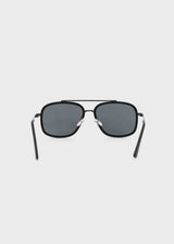 Buffalo David Bitton Moto Square Sunglasses in Matte Black - B0003SBLK  