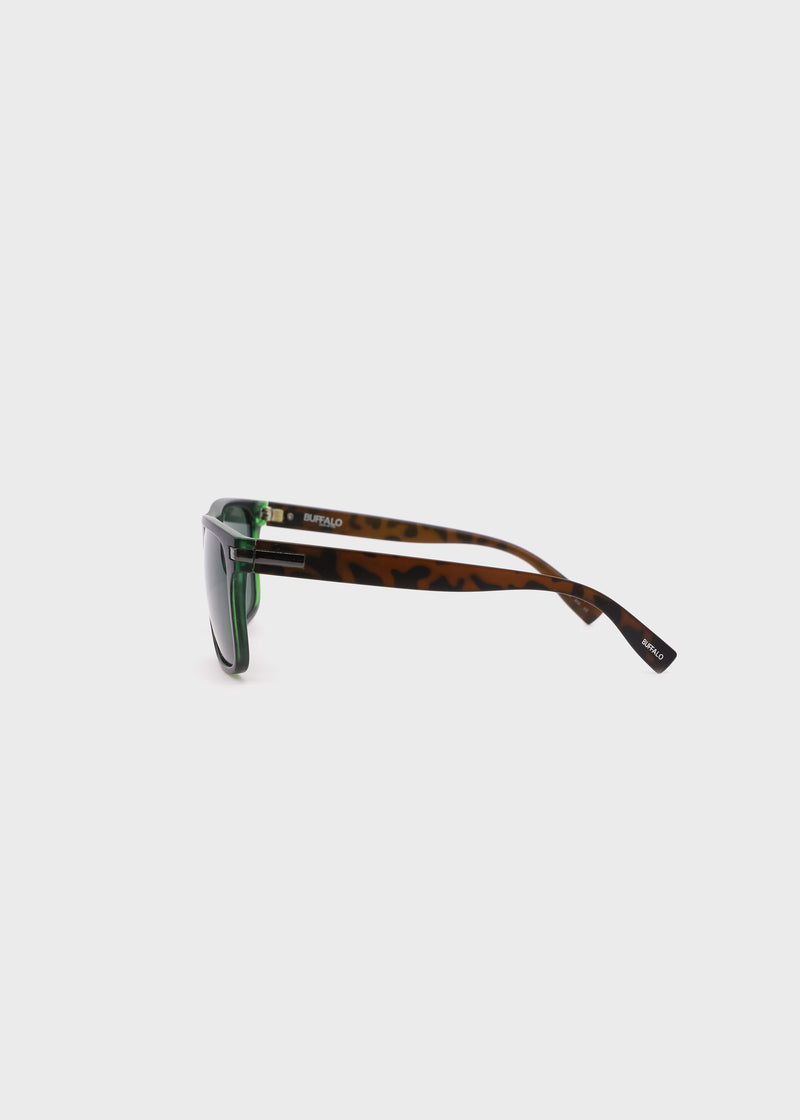 Buffalo David Bitton Matte Tortoise Wayfarer Sunglasses  - B0010STOR  