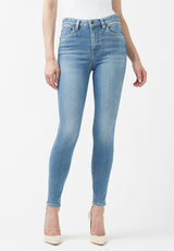 High Rise Skinny Skylar Women's Jeans in Vintage Light Blue - BL15659