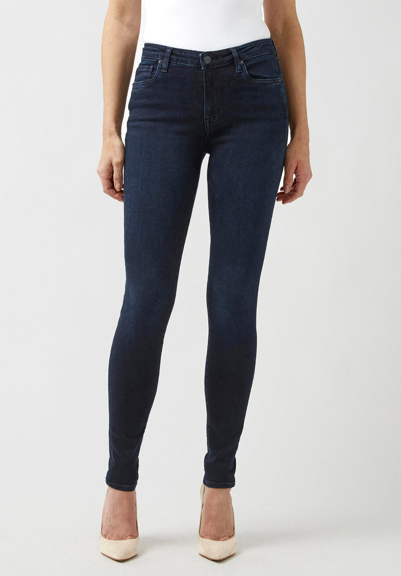Jeans Super Skinny Lavaggio Chiaro Super Stone Wash Con Tasca America - Foto 7
