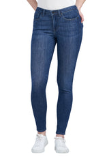 Mid Rise Skinny Alexa Women's Jeans in Medium Blue - BL15848