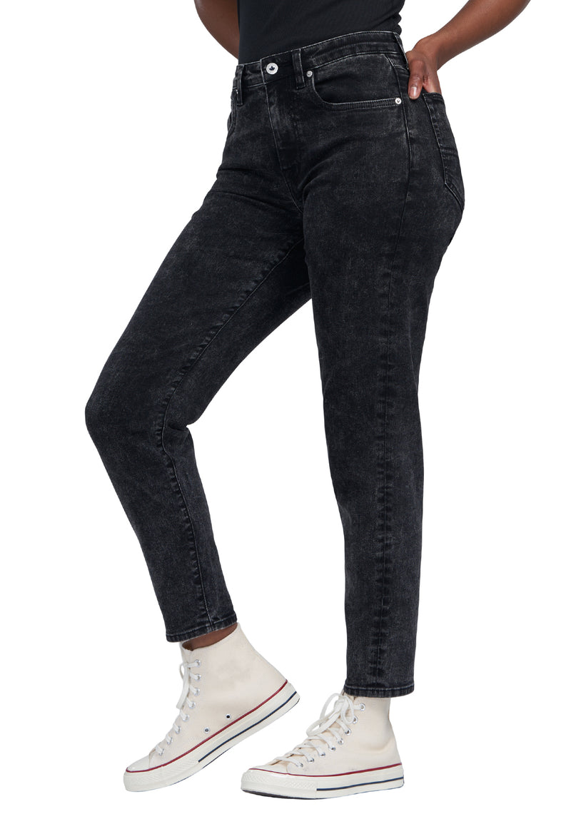Margot Mom Jeans in Acid Washed Black – Buffalo Jeans