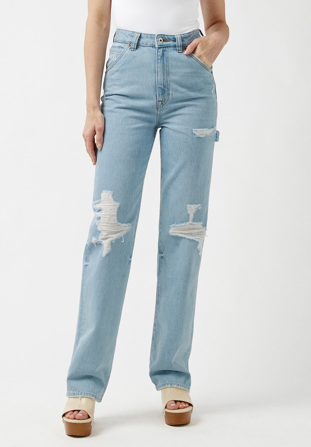 Super High Rise Jane Loose Straight Women's Jeans – Buffalo Jeans - US