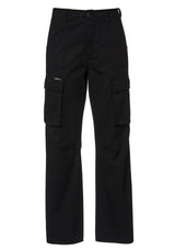 Buffalo David Bitton Low Rise Straight Gia Black Cargo Pants - BL15915 Color BLACK