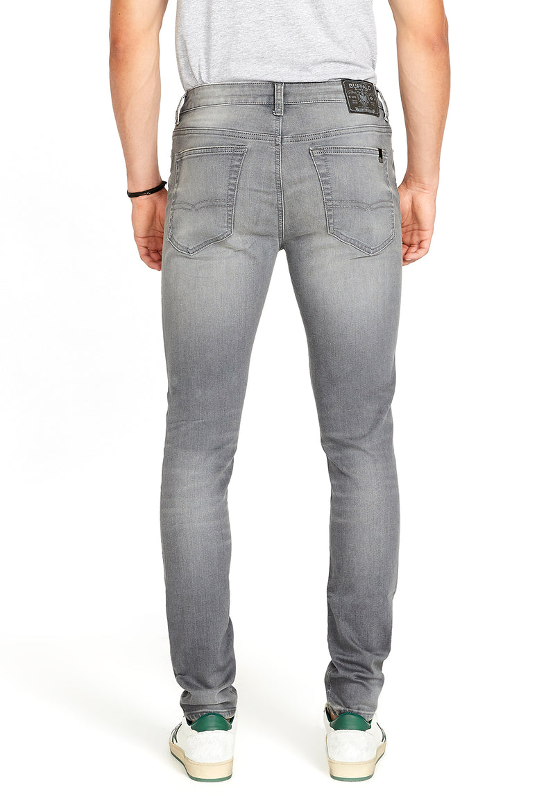 Skinny Max Men\'s Jeans in Grey Sanded – Buffalo Jeans - US