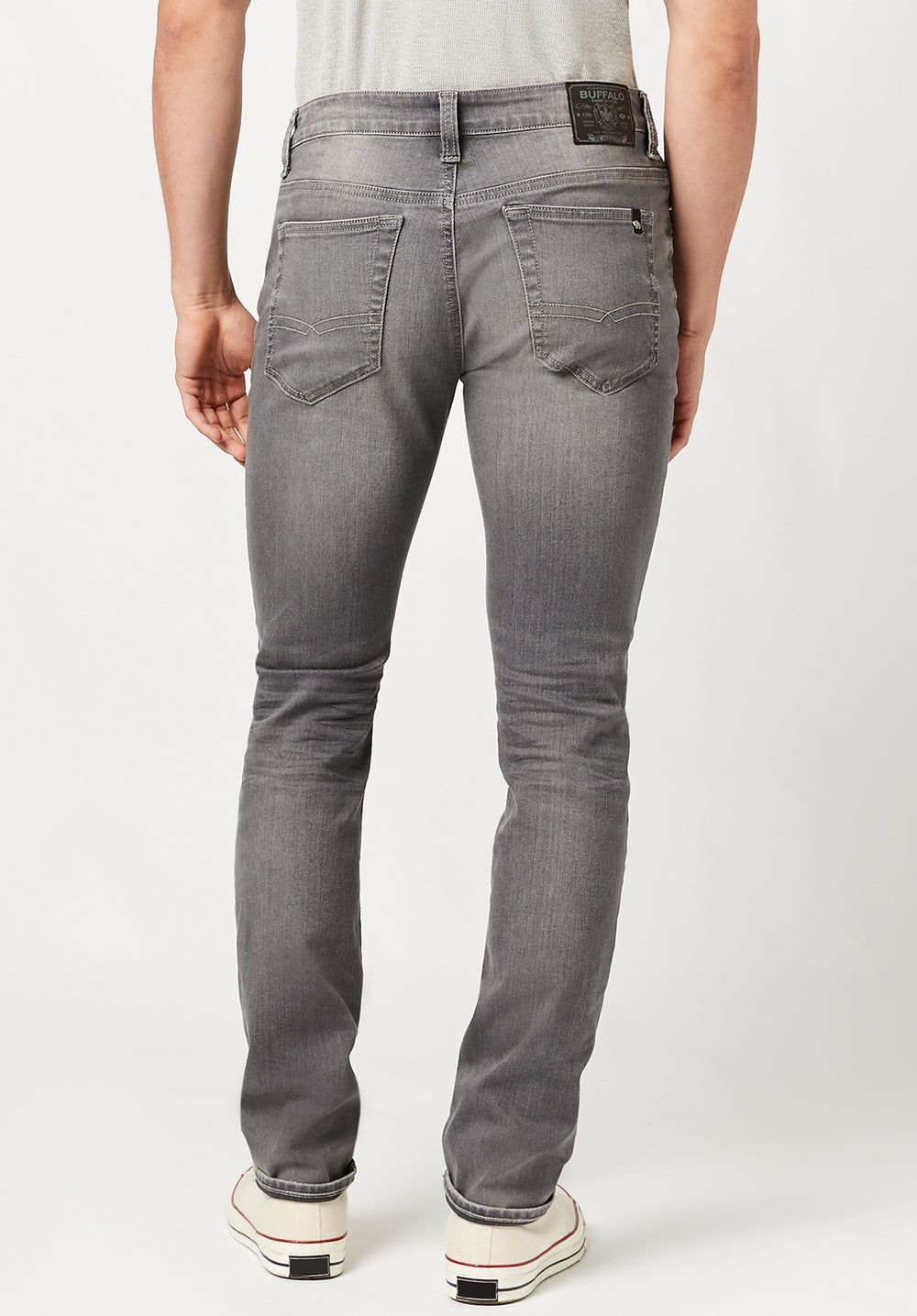 Slim Ash Men's Jeans in Grey Sanded – Buffalo Jeans