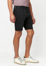 Buffalo David Bitton Black Vintage SLIM PARKER Shorts - BM22778 Color BLACK