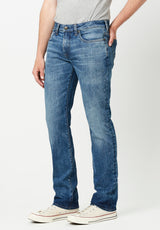 Buffalo David Bitton STRAIGHT SIX Recycled Cotton Jeans - BM22815 Color INDIGO