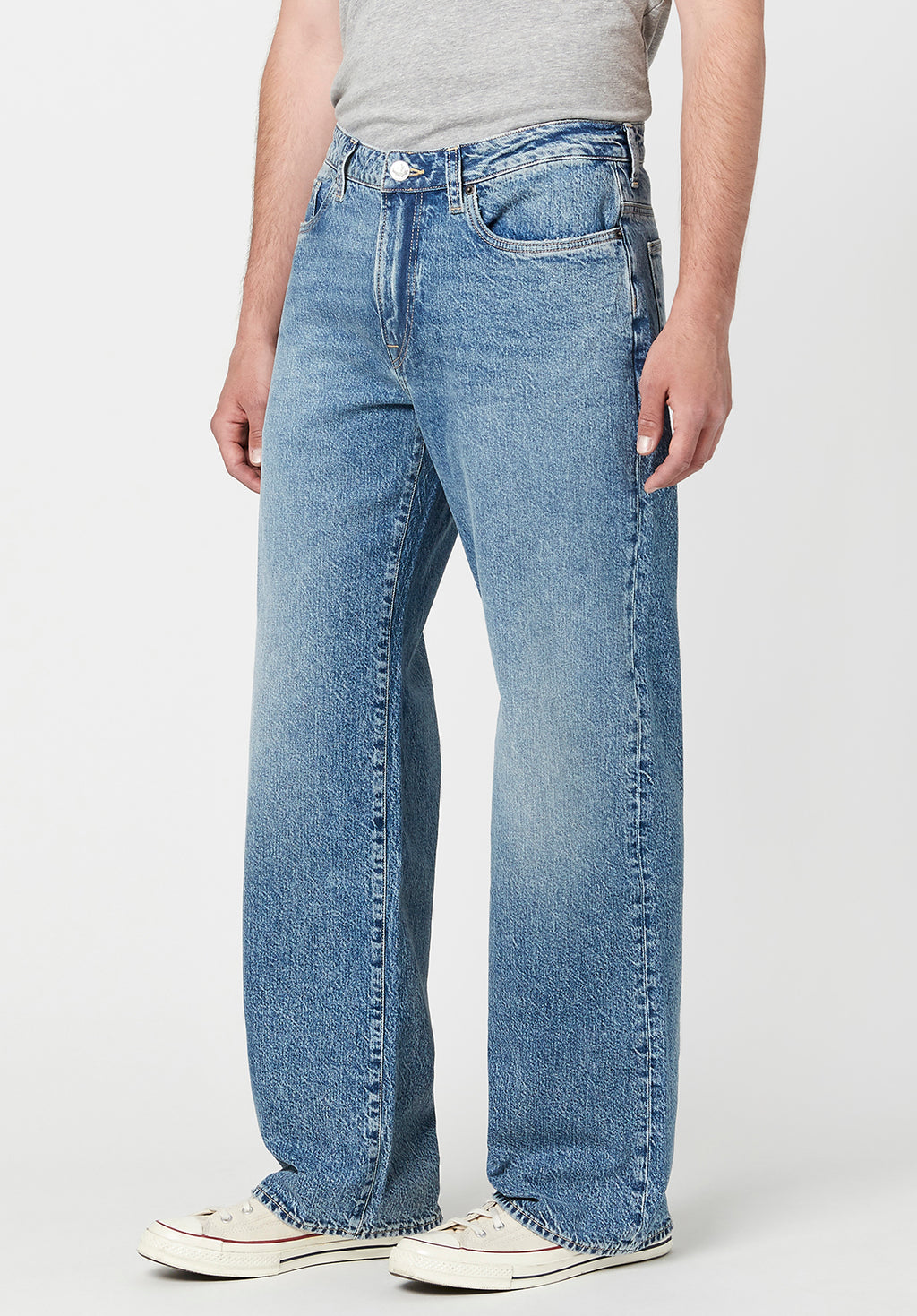 Loose Fit Matt Men's Jeans in Sanded Indigo – Buffalo Jeans - US