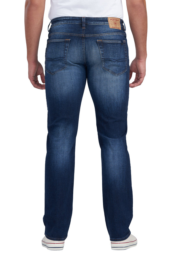 Relaxed Straight Driven Medium Wash Jeans - BM22826