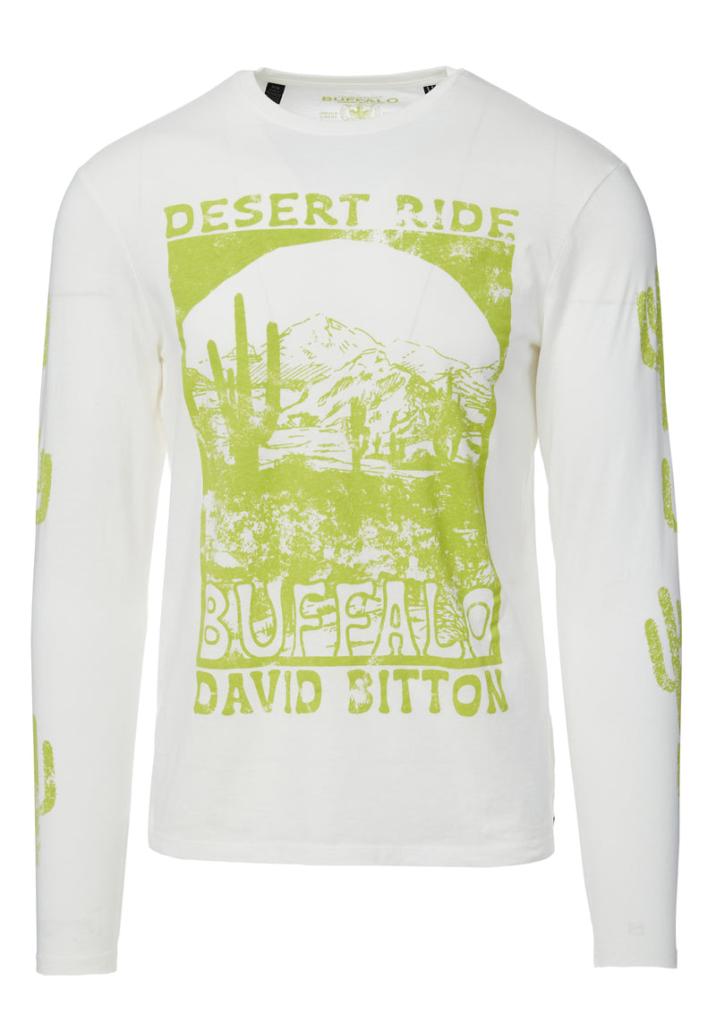 Buffalo David Bitton Tifool Desert Print T-Shirt - BM23861  