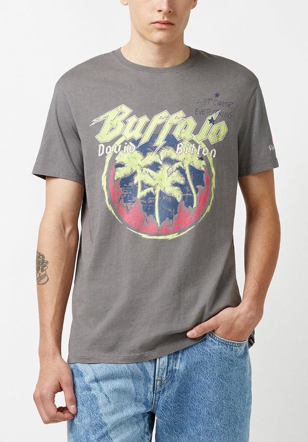 Buffalo David Bitton Tofor Graphic T-Shirt - BM23866 Color ARDENT